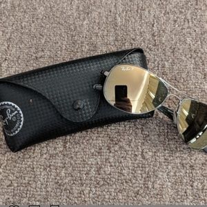 SOLD Ray-Ban aviator sunglasses